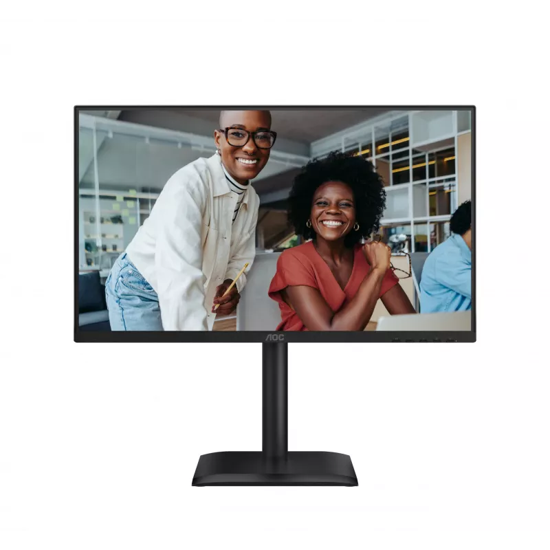 Monitorius AOC E4 24E4CV 60.5 cm (23.8 colio) 1920 x 1080 pikselių Full HD LED juodas