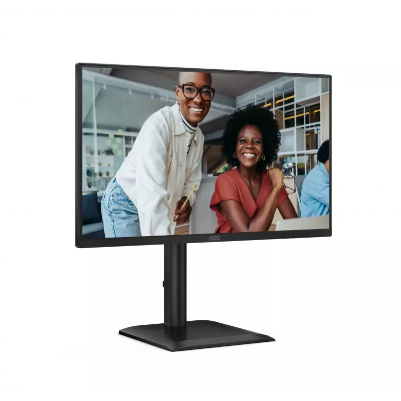 Monitorius AOC E4 24E4CV 60.5 cm (23.8 colio) 1920 x 1080 pikselių Full HD LED juodas