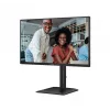 Monitorius AOC E4 24E4CV 60.5 cm (23.8 colio) 1920 x 1080 pikselių Full HD LED juodas