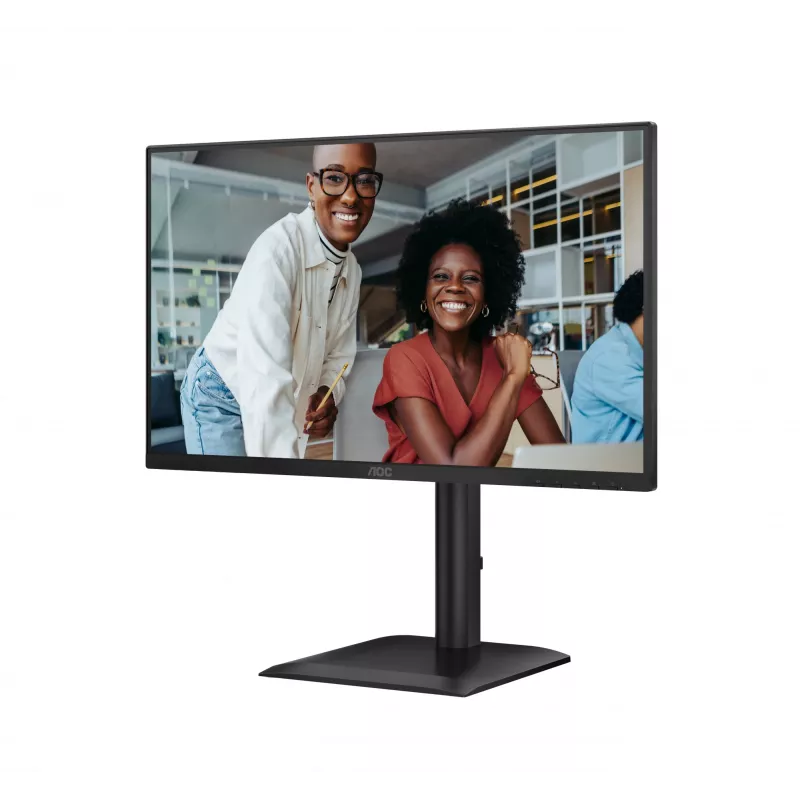 Monitorius AOC E4 24E4CV 60.5 cm (23.8 colio) 1920 x 1080 pikselių Full HD LED juodas