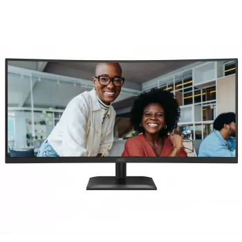 AOC CU34E4C kompiuterio monitorius 86,4 cm (34 colių) 3440 x 1440 pikselių Juodas