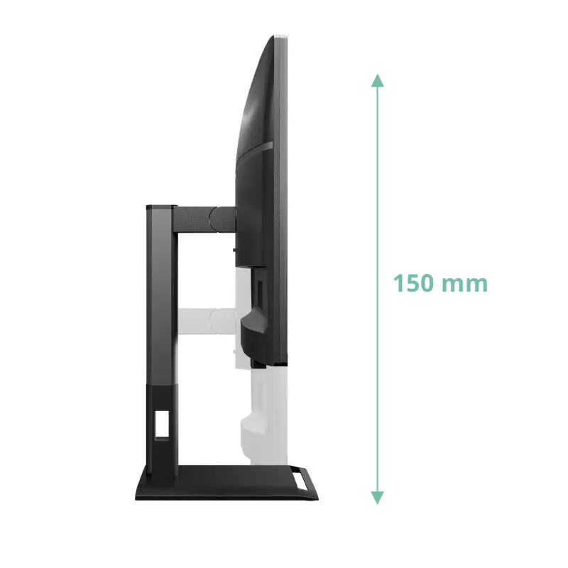 Monitorius AOC Q27P4U 68,6 cm (27 colių) 2560 x 1440 pikselių Wide Quad HD juodas