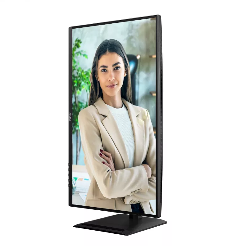 Monitorius AOC Q27P4U 68,6 cm (27 colių) 2560 x 1440 pikselių Wide Quad HD juodas