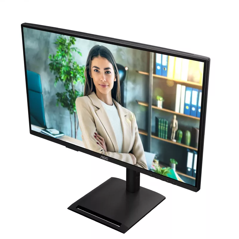 Monitorius AOC Q27P4U 68,6 cm (27 colių) 2560 x 1440 pikselių Wide Quad HD juodas