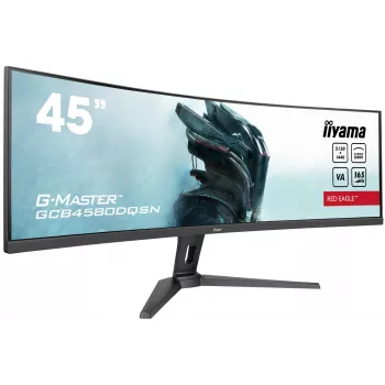 iiyama G-MASTER RED EAGLE CURVED kompiuterio monitorius 113 cm (44,5 colio) 5120 x 1440 pikselių Dual QHD LED juodas