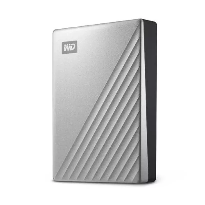 WESTERN DIGITAL Kietasis diskas MY PASSPORT ULTRA 1TB USB-C 3.2 Gen 1 Sidabrinis