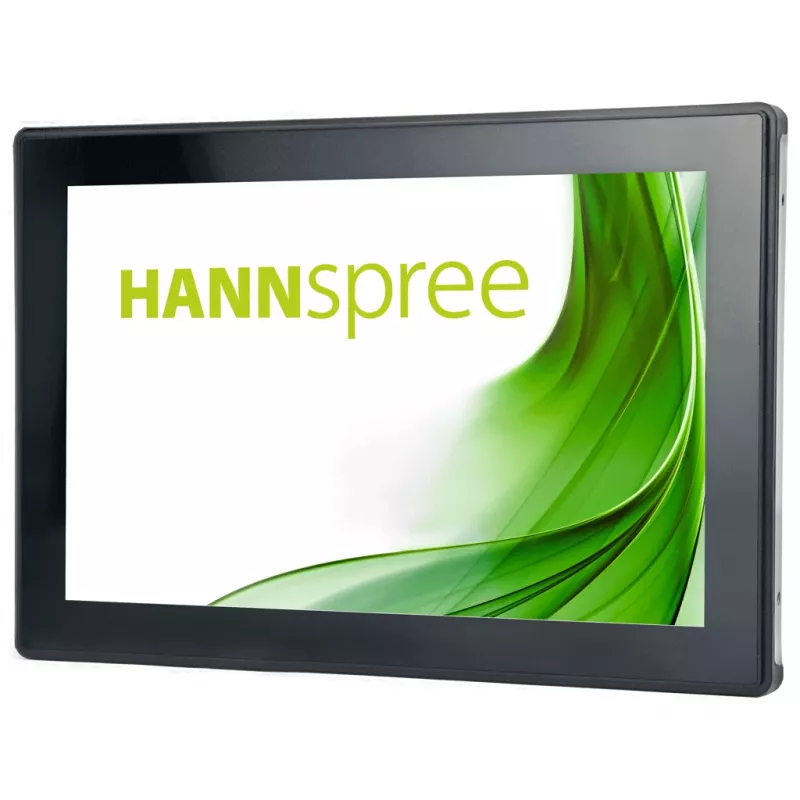 Hannspree Open Frame HO 105 HTB skaitmeninės reklamos plokščiasis ekranas 25,6 cm (10,1 colio) LCD 350 cd/m² HD juodas su jutikliniu ekranu
