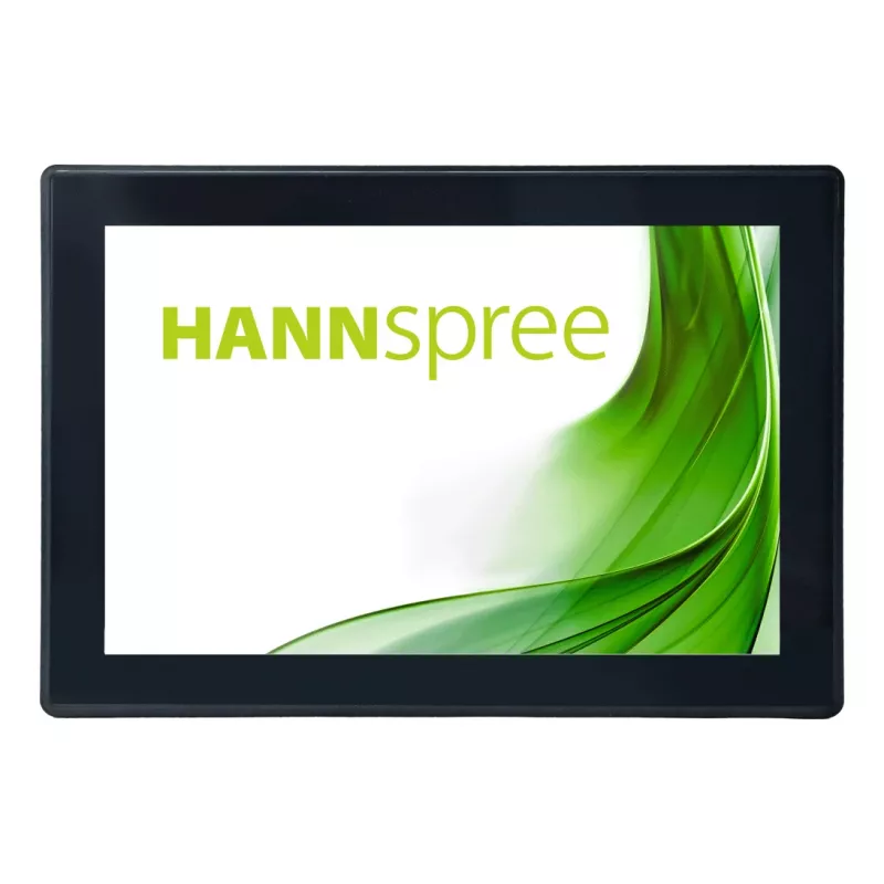 Hannspree Open Frame HO 105 HTB skaitmeninės reklamos plokščiasis ekranas 25,6 cm (10,1 colio) LCD 350 cd/m² HD juodas su jutikliniu ekranu