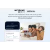 NETGEAR Orbi 870 triju dažnių juostų (2.4 GHz / 5 GHz / 6 GHz) Wi-Fi 7 (802.11be) juoda 4 vidinės antenos