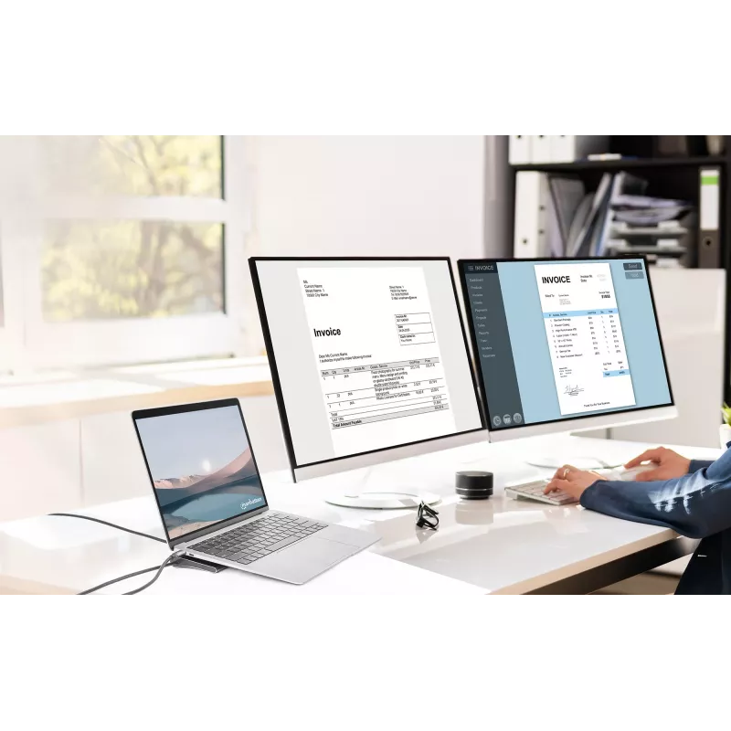Dokų stotis / USB-C 10 prievadų Manhattan 4K 60Hz Power Delivery