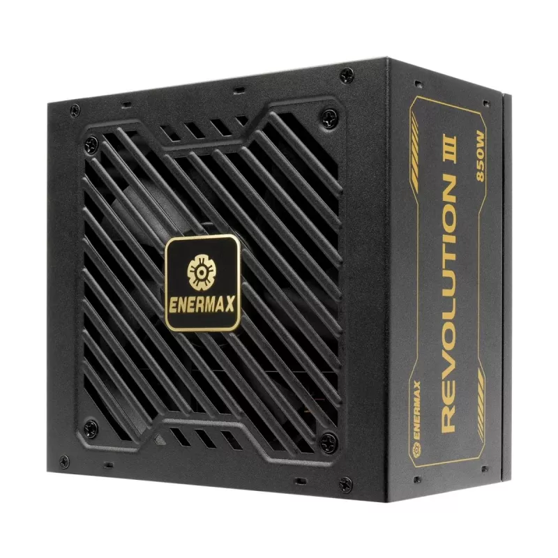 ENERMAX Revolution III 850 W 80 Plus Gold visiškai modulinis ATX 3.1 maitinimo blokas