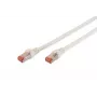 Tinklo kabelis Digitus CAT 6 S/FTP patch cord RJ-45 Cat6 5m Baltas