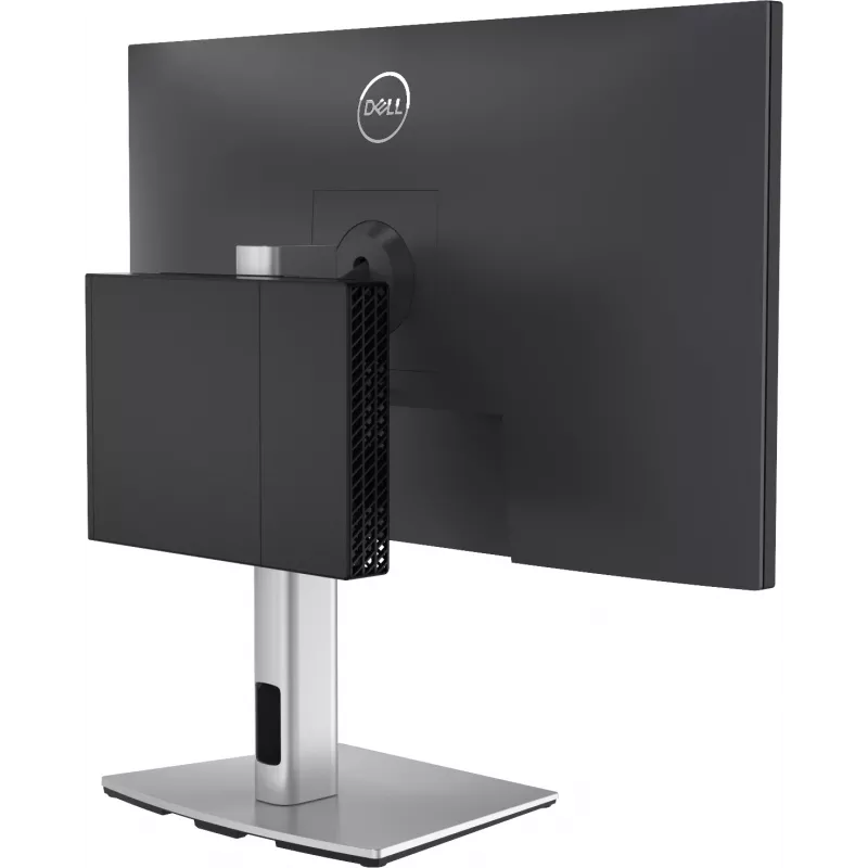 DELL Pro Micro All-in-One Stovas - MFS22, 5.8 kg, 48,3 cm (19 colių), 68,6 cm (27 colių), 100 x 100 mm, aukščio reguliavimas, sidabrinis, juodas