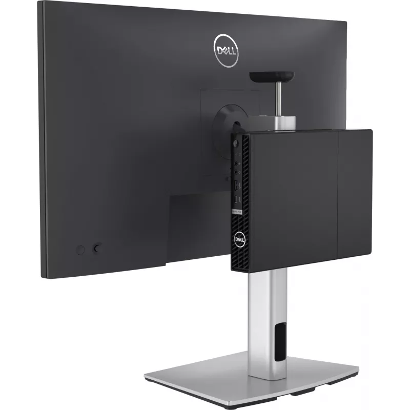 DELL Pro Micro All-in-One Stovas - MFS22, 5.8 kg, 48,3 cm (19 colių), 68,6 cm (27 colių), 100 x 100 mm, aukščio reguliavimas, sidabrinis, juodas