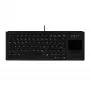 Contour Design Active Key Contour pramoninė klaviatūra IP68 su jutikliniu kilimėliu Mini Wireless Black DE 4400