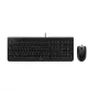 CHERRY DC 2000 klaviatūra su pele, laidinė, USB, QWERTY, JAV išdėstymas, juoda