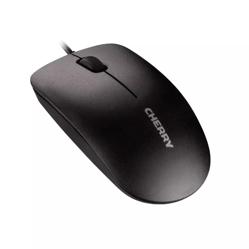 CHERRY DC 2000 klaviatūra su pele, laidinė, USB, QWERTY, JAV išdėstymas, juoda
