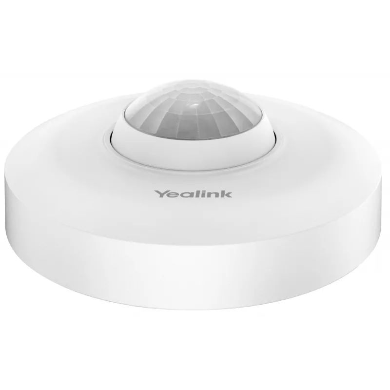Yealink RoomSensor – belaidis PIR jutiklis užimtumui, šviesai, temperatūrai ir drėgmei stebėti