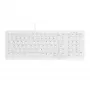 Contour Design Active Key Contour ClassicClean medicininė klaviatūra su nuimamu dangteliu, kompaktiška, laidinė, balta, DE išdėstymas C7000