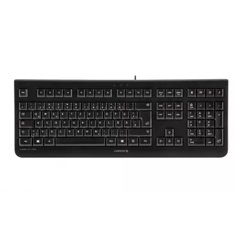 CHERRY KC 1000 klaviatūra žaidimams USB vengriška juoda