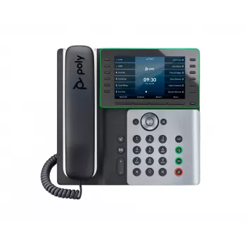 IP telefonas HP Poly Edge E550 su PoE, IPS, 800 x 480 pikselių, 5:3, WPA2-Enterprise, EAP-TLS, HTTPS, ENERGY STAR, EAC, RoHS, FCC, CE