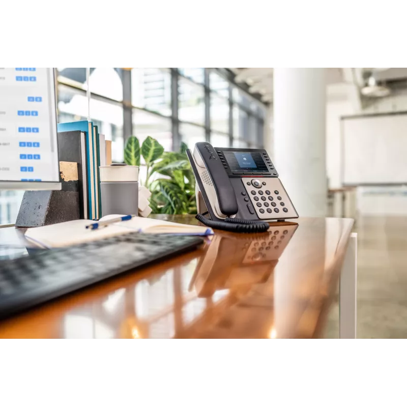 IP telefonas HP Poly Edge E550 su PoE, IPS, 800 x 480 pikselių, 5:3, WPA2-Enterprise, EAP-TLS, HTTPS, ENERGY STAR, EAC, RoHS, FCC, CE