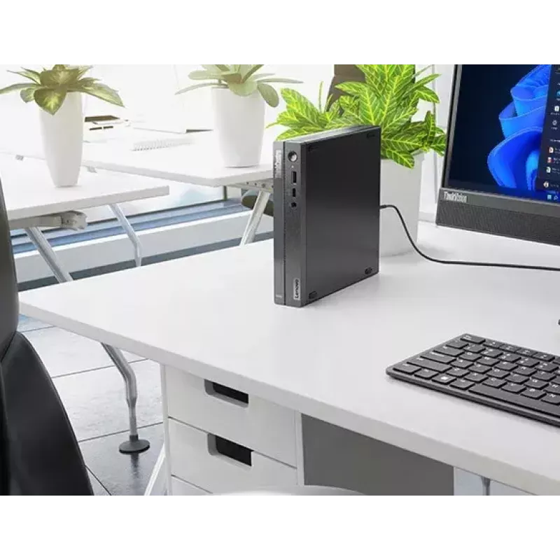 Mini kompiuteris Lenovo ThinkCentre neo 50q Gen 4, Intel Core i5-13420H, 8 GB DDR4, 256 GB SSD, Windows 11 Pro, juodas