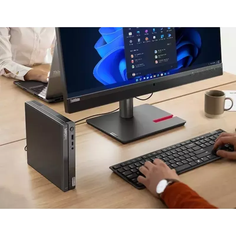 Mini kompiuteris Lenovo ThinkCentre neo 50q Gen 4, Intel Core i5-13420H, 8 GB DDR4, 256 GB SSD, Windows 11 Pro, juodas