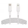 BELKIN CAA004BT1MWH Lightning į USB-C pynė 1 m balta