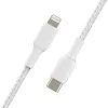 BELKIN CAA004BT1MWH Lightning į USB-C pynė 1 m balta