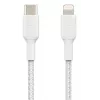 BELKIN CAA004BT1MWH Lightning į USB-C pynė 1 m balta