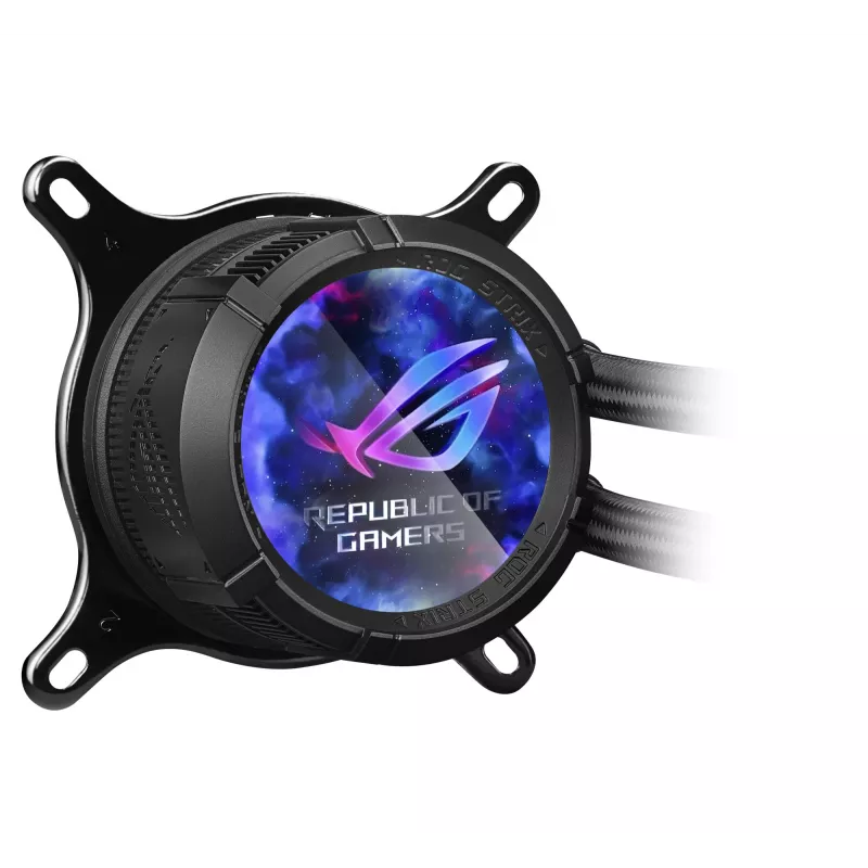 ASUS ROG STRIX LC III 360 ARGB procesoriaus skysčio aušintuvas 360 mm juodas