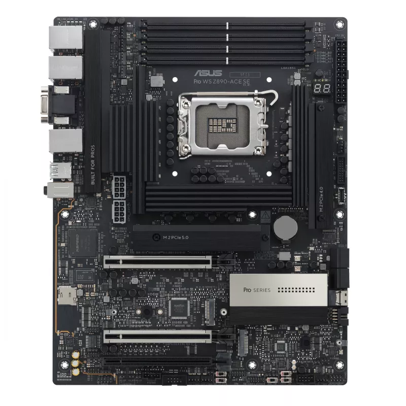 ASUS PRO WS Z890-ACE SE Intel Z890 LGA 1851 (Socket V1) ATX pagrindinė plokštė