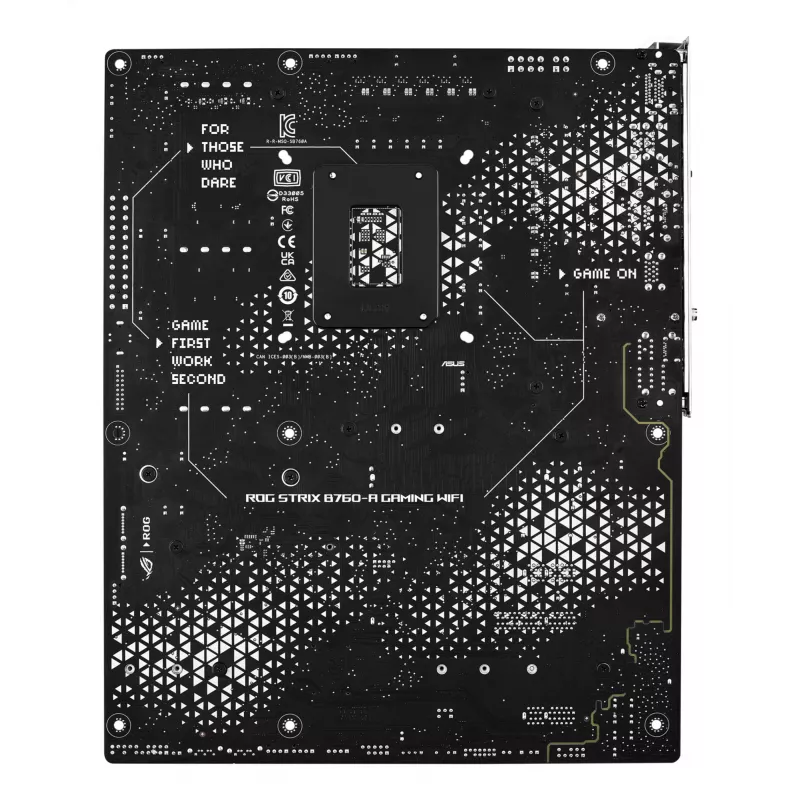 ASUS ROG STRIX B760-A GAMING WIFI pagrindinė plokštė Intel B760 LGA 1700 ATX DDR5