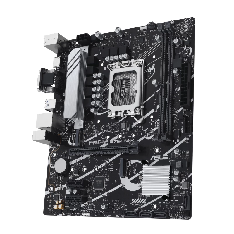 ASUS PRIME B760M-K Intel B760 LGA 1700 micro ATX pagrindinė plokštė