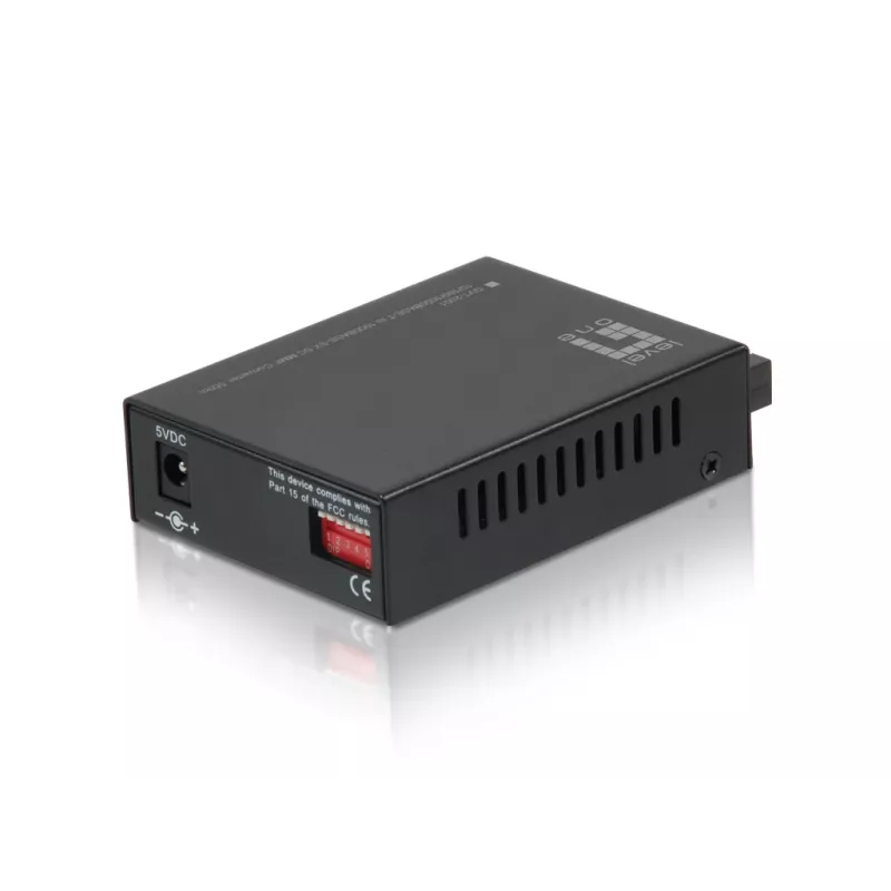 LevelOne GVT-2001 medijos keitiklis RJ45 į SC, daugiamodis šviesolaidis, 550 m