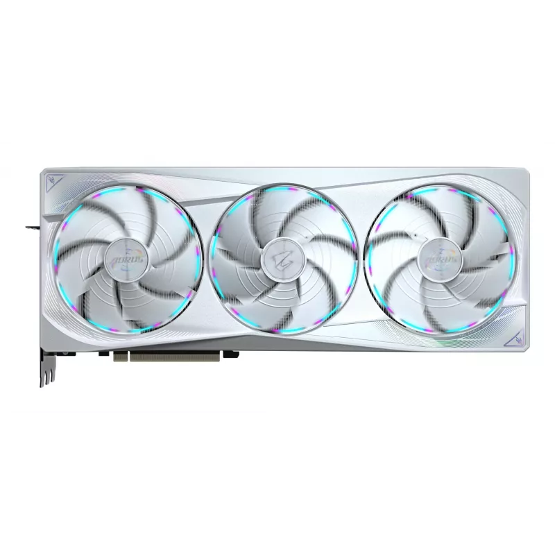 Vaizdo plokštė GIGABYTE AORUS GeForce RTX 5080 MASTER ICE 16G — 16 GB GDDR7, 256 bitų, PCIe 5.0, 2805 MHz