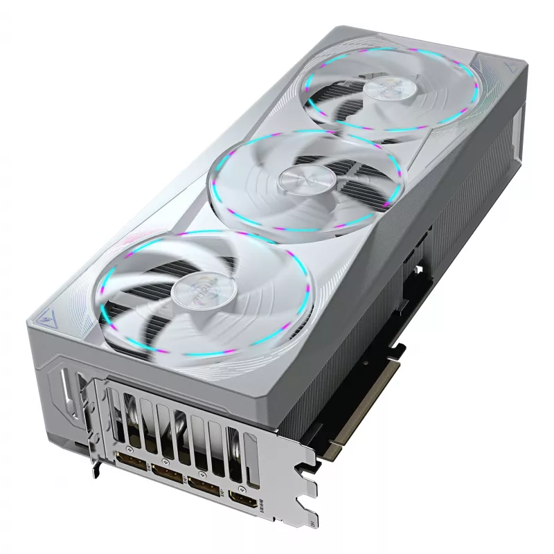 Vaizdo plokštė GIGABYTE AORUS GeForce RTX 5080 MASTER ICE 16G — 16 GB GDDR7, 256 bitų, PCIe 5.0, 2805 MHz