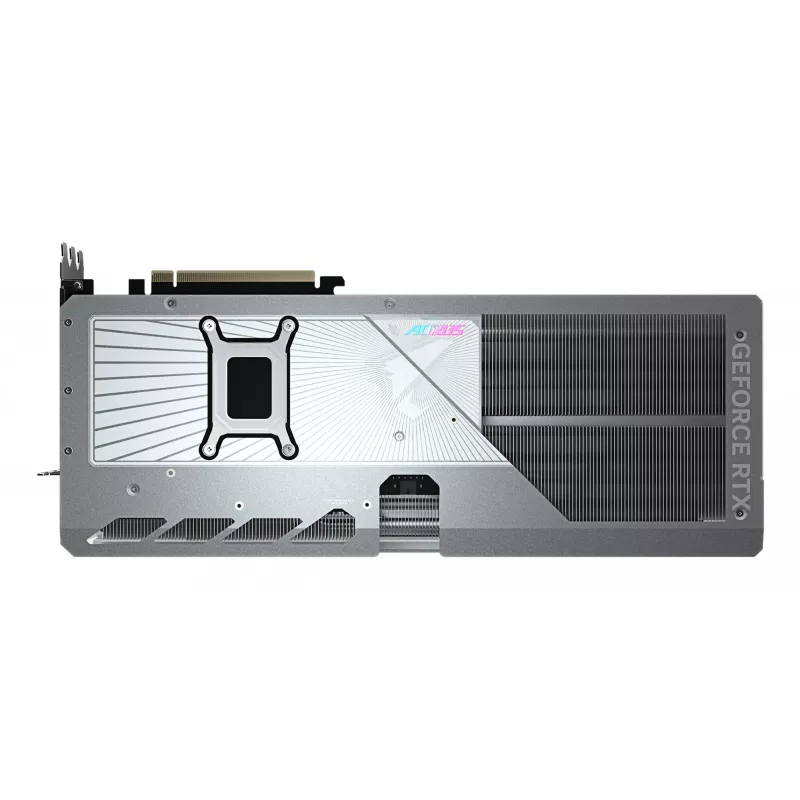Vaizdo plokštė GIGABYTE AORUS GeForce RTX 5080 MASTER ICE 16G — 16 GB GDDR7, 256 bitų, PCIe 5.0, 2805 MHz