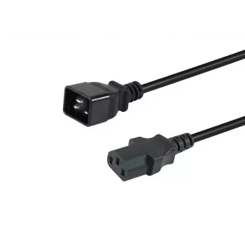 Equip 112141 maitinimo laidas juodas 3 m IEC C20 IEC C13