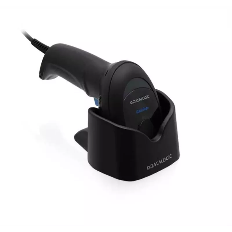 DATALOGIC Quickscan Lite 2500 2d Imager Kit Su Rizgota USB + Stovas Juodas