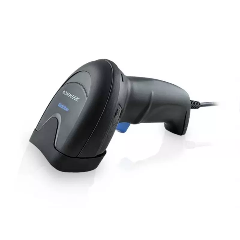 DATALOGIC Quickscan Lite 2500 2d Imager Kit Su Rizgota USB + Stovas Juodas