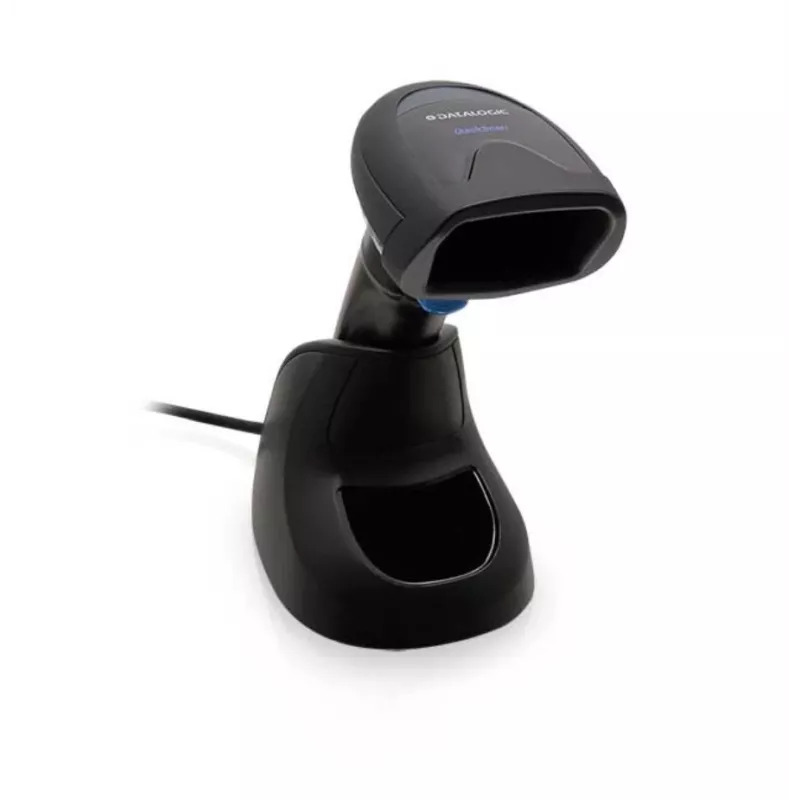 DATALOGIC Quickscan Lite 2500 2d Imager Kit Su Rizgota USB + Stovas Juodas