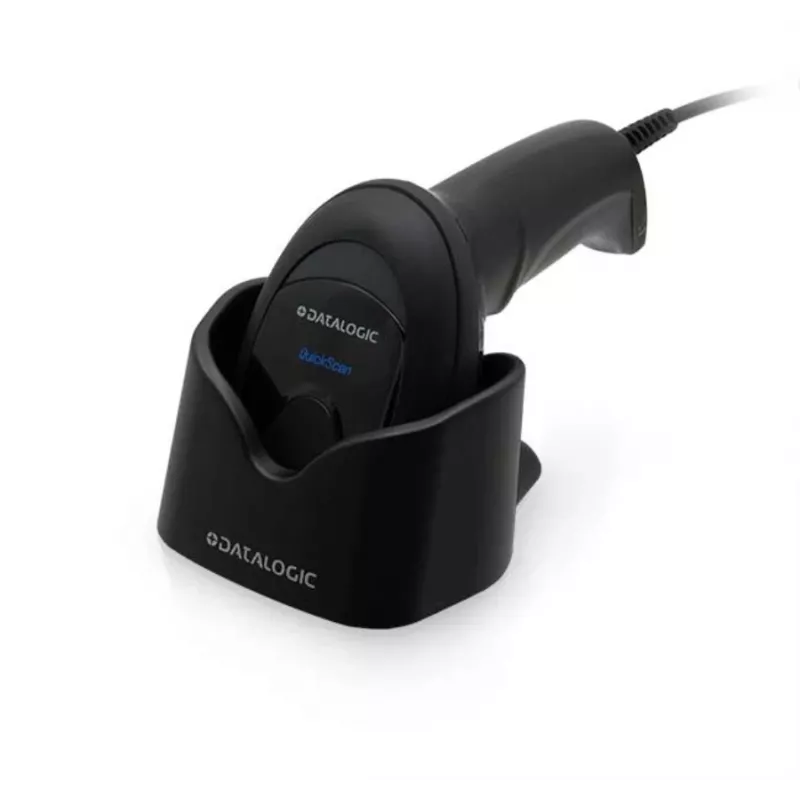 DATALOGIC Quickscan Lite 2500 2d Imager Kit Su Rizgota USB + Stovas Juodas