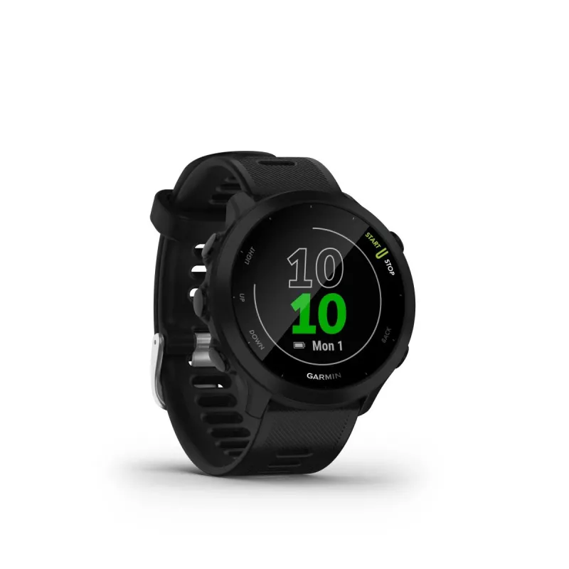 Garmin Forerunner 55 išmanusis bėgimo laikrodis – juodas