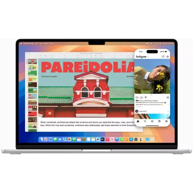 Nešiojamas kompiuteris Apple MacBook Air 15,3 colio M4 16 GB 512 GB SSD Apple GPU macOS