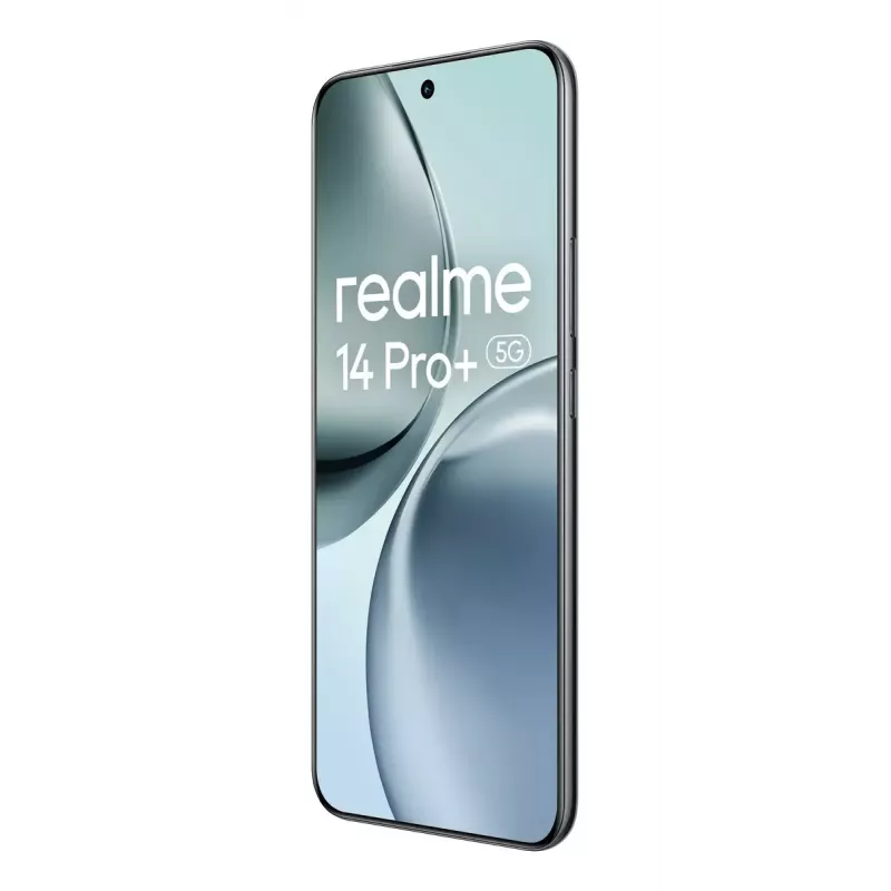 Išmanusis telefonas REALME 14 Pro+ 5G 6,83 colio OLED 512 GB, 12 GB RAM, 6000 mAh, Suede Grey