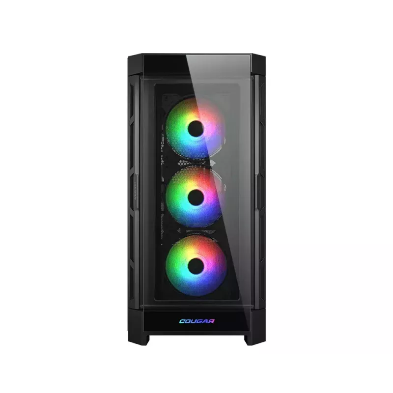 PC korpusas COUGAR DUOFACE PRO RGB CGR-DUOFACE PRO RGB Midi bokštas Juodas
