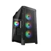 PC korpusas COUGAR DUOFACE PRO RGB CGR-DUOFACE PRO RGB Midi bokštas Juodas