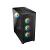 PC korpusas COUGAR DUOFACE PRO RGB CGR-DUOFACE PRO RGB Midi bokštas Juodas